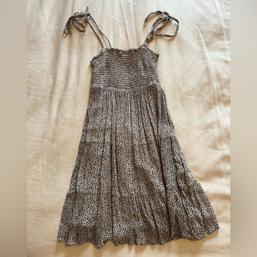 Abercrombie & Fitch Animal Print Flowy Dress